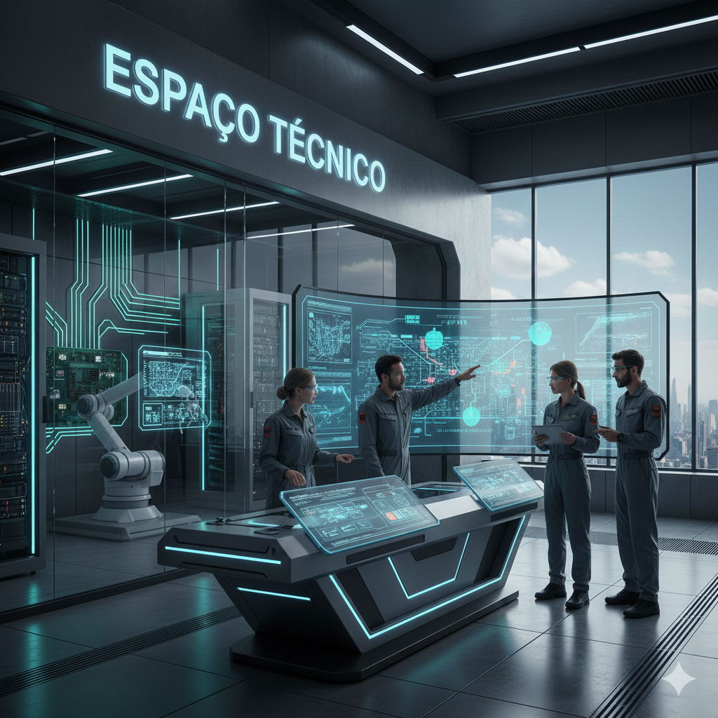 Espaço Técnico — Um Novo Olhar Profissional Sobre Segurança, Tecnologia e Operações Críticas