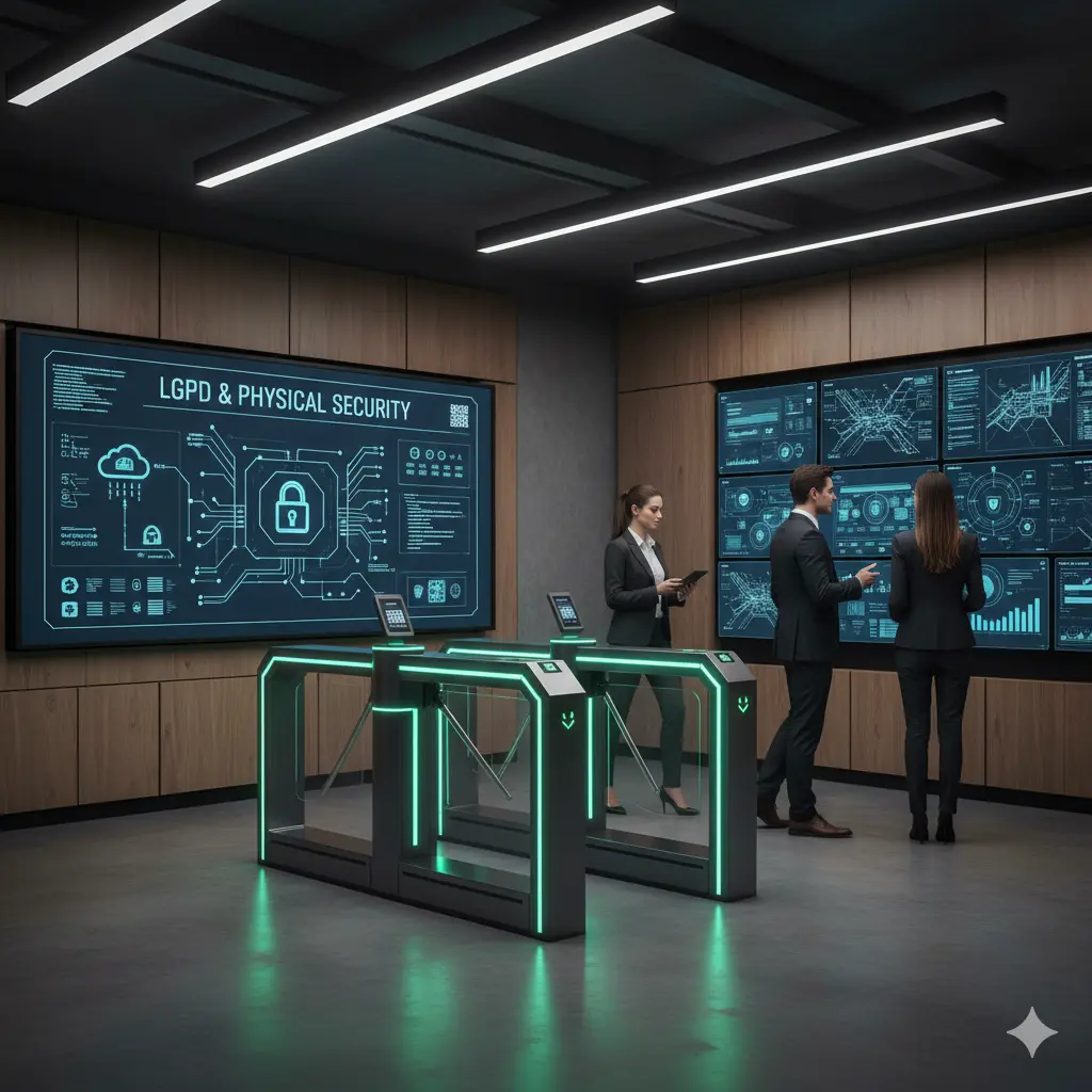 LGPD e Segurança Física: Como a Gestão de Dados Pessoais Está Transformando a Portaria