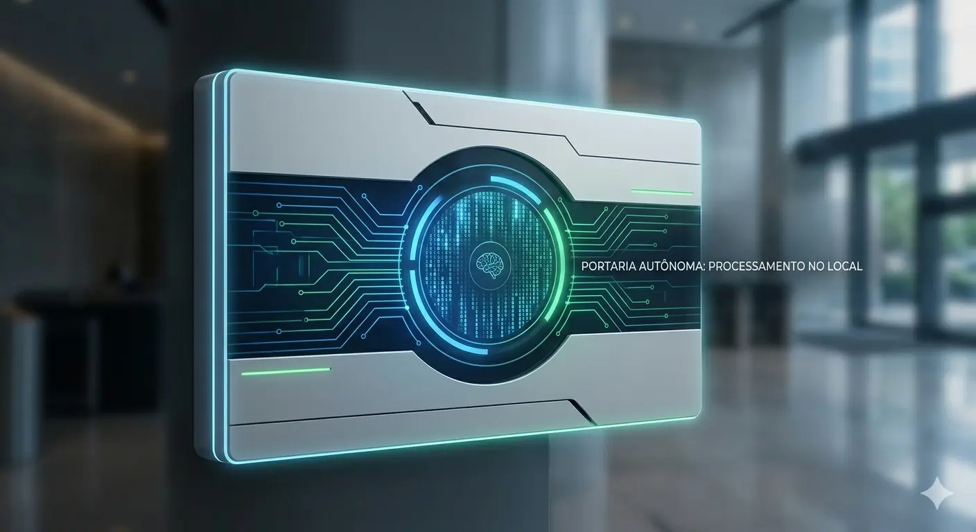 A Ascensão das Portarias Autônomas: Como o Edge Computing está Eliminando o Delay na Segurança