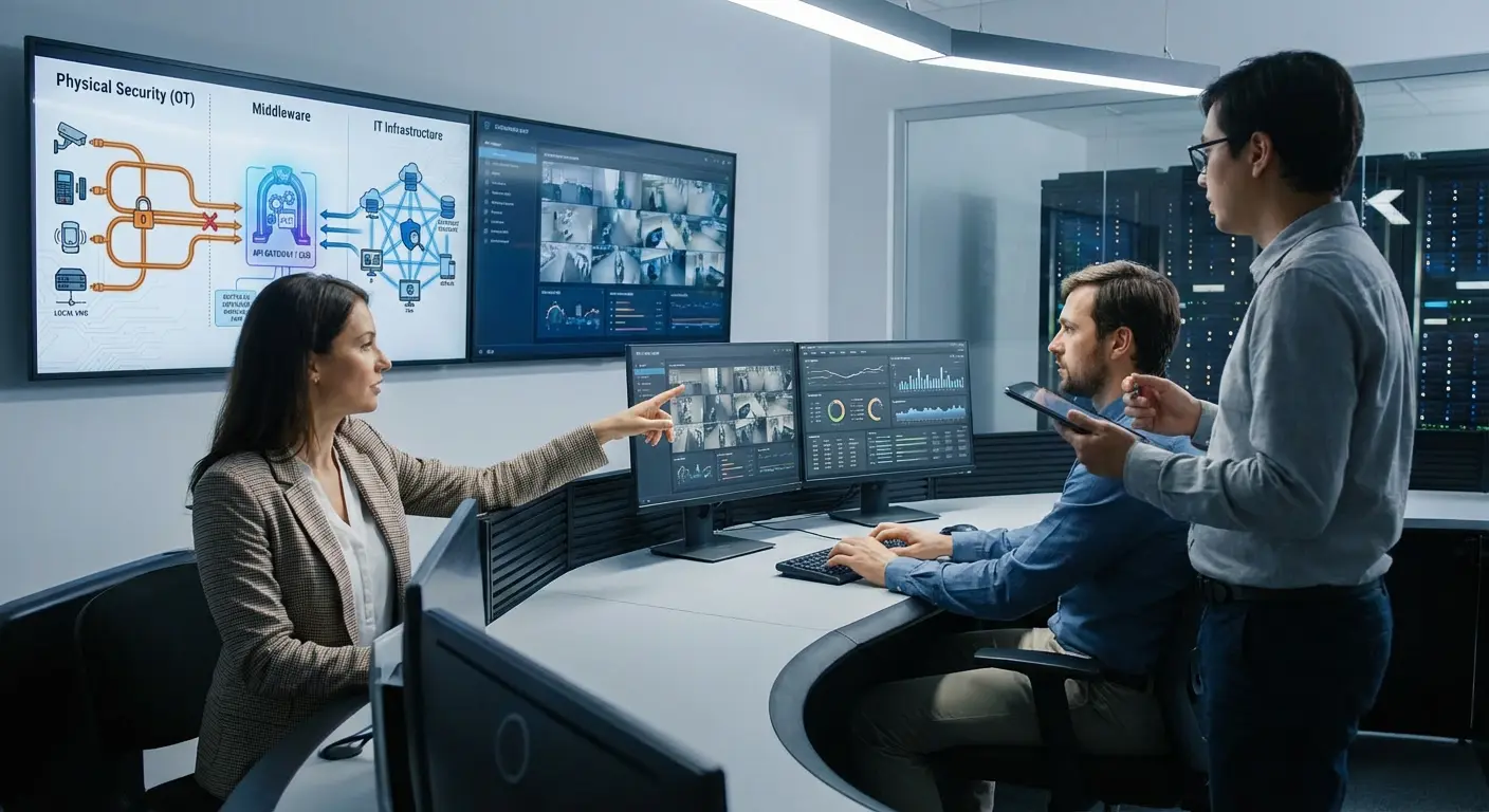Interoperabilidade de Dados em Ambientes Híbridos: Integração Técnica entre Segurança Física e Infraestrutura de TI