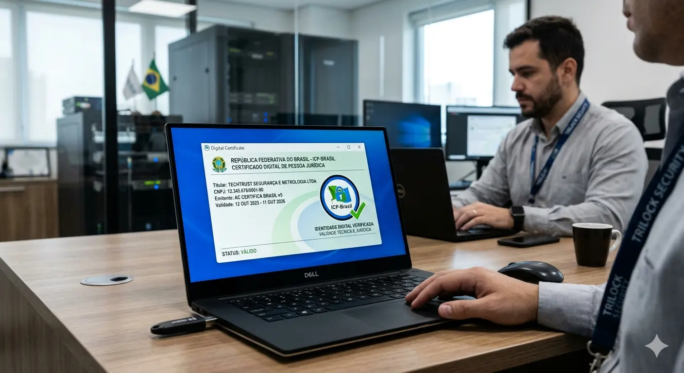 O que é um certificado digital e como ele garante validade técnica e jurídica