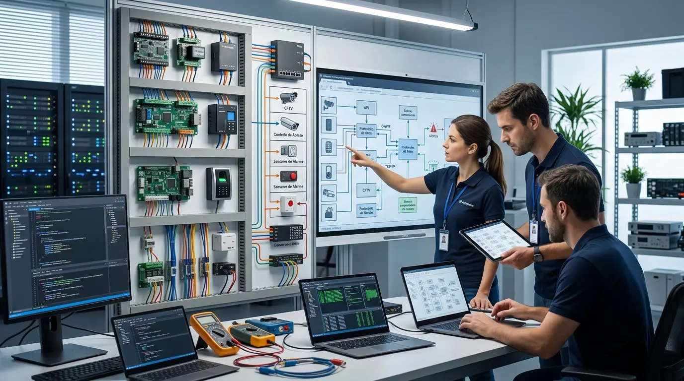 Engenharia de Interfaces em Sistemas de Segurança Eletrônica: Compatibilidade, Dependências e Critérios de Integração